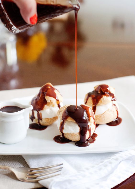 profitterol vegano