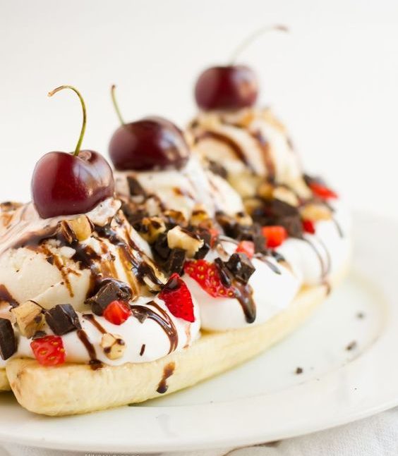 banana split vegana