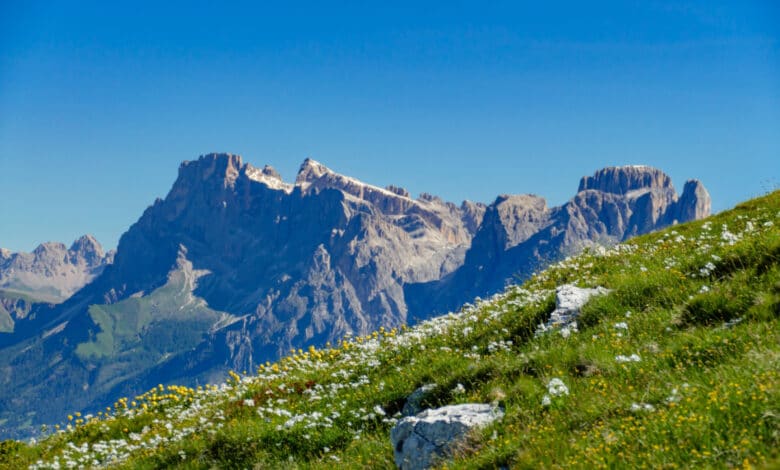 Cima di Monsampiano, Parco nazionale delle Dolomiti Bellunesi