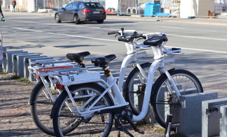 Bycyklen Bike sharing a Copenaghen