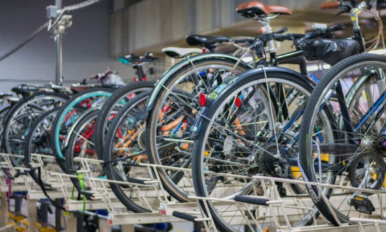 Tokyo: il parcheggio per le bici è un silos sotterraneo