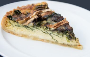 Quiche spinaci e brie: una ricetta a tutta Francia!