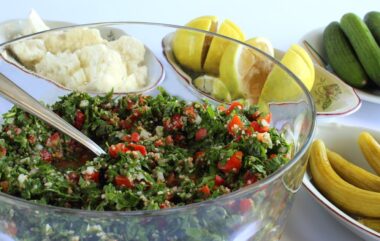 Ricetta del taboule alle verdure: dal Marocco con sapore!