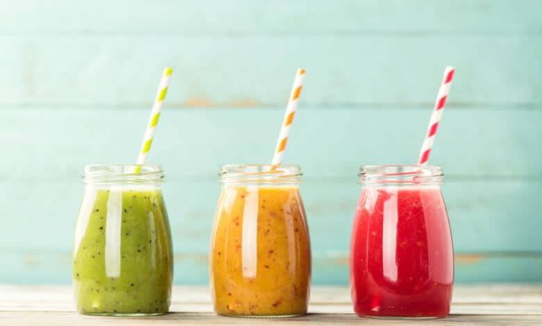 smoothie di frutta invernale