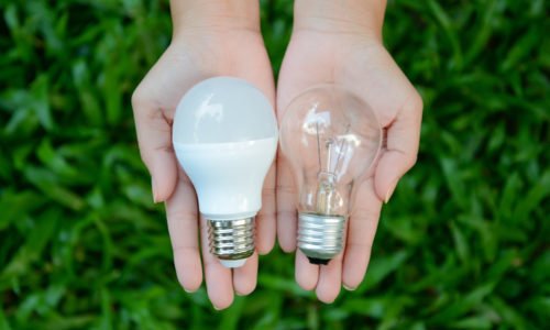 Lampadine a LED, alogene, a basso consumo e risparmio energetico
