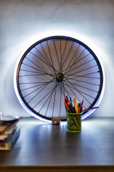 riciclo creativo di lampade