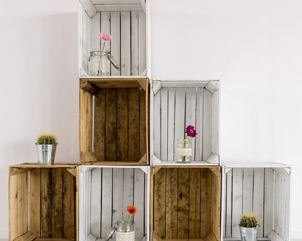 come riciclare cassette della frutta