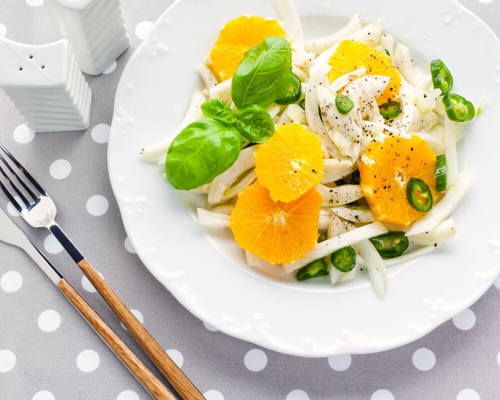 insalata di finocchi e arance