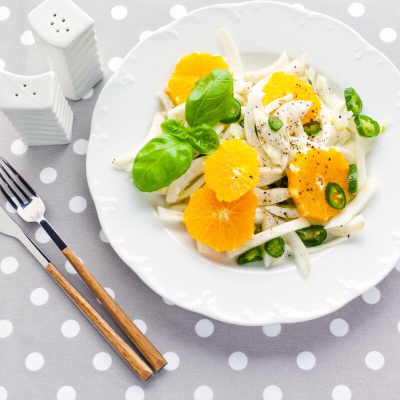 insalata di finocchi e arance