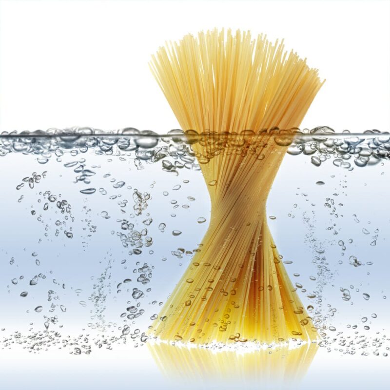 riutilizzare l'acqua della pasta