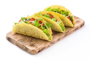 Tacos vegetariani con fagioli neri: ricetta ed ingredienti