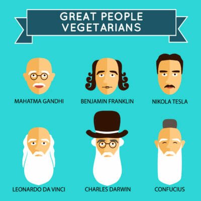 Sai chi sono i vegetariani celebri nella storia e ai nostri tempi? Ecco tutti i VIP vegetariani