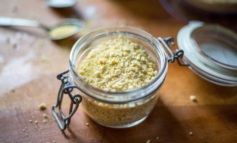 formaggio grattugiato vegano