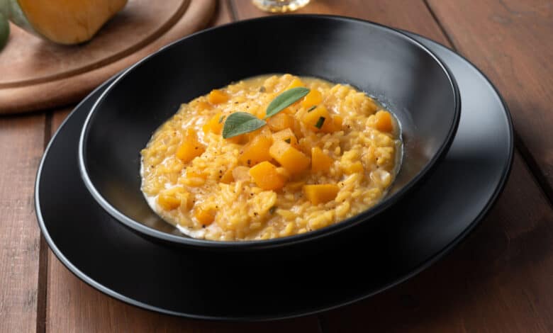 risotto alla zucca