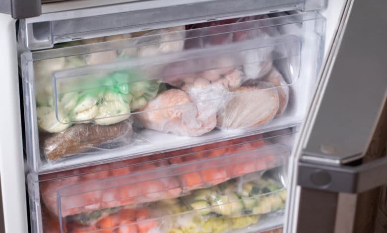 cibi che possono essere conservati in freezer