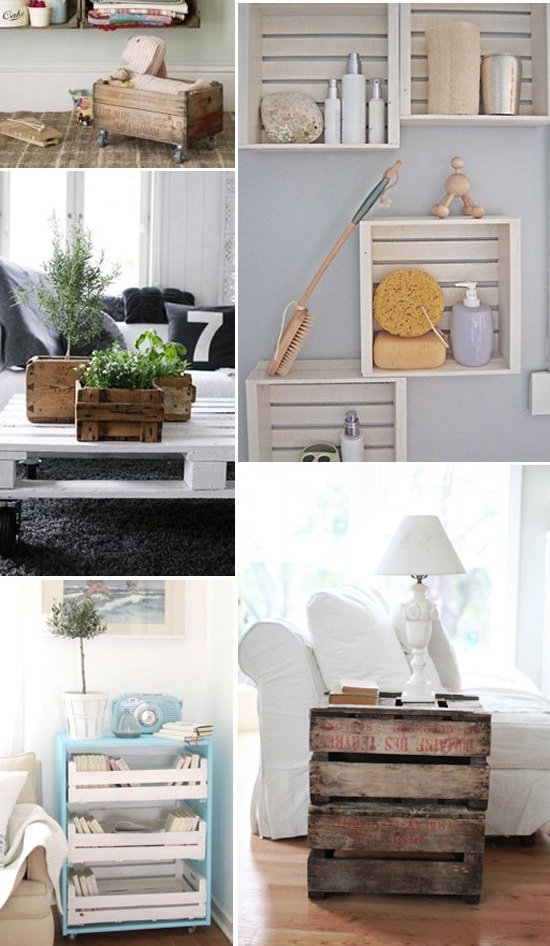 Idee arredo con oggetti di recupero tuttogreen Idee arredo