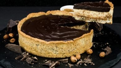 Crostata al cioccolato senza latte e uova