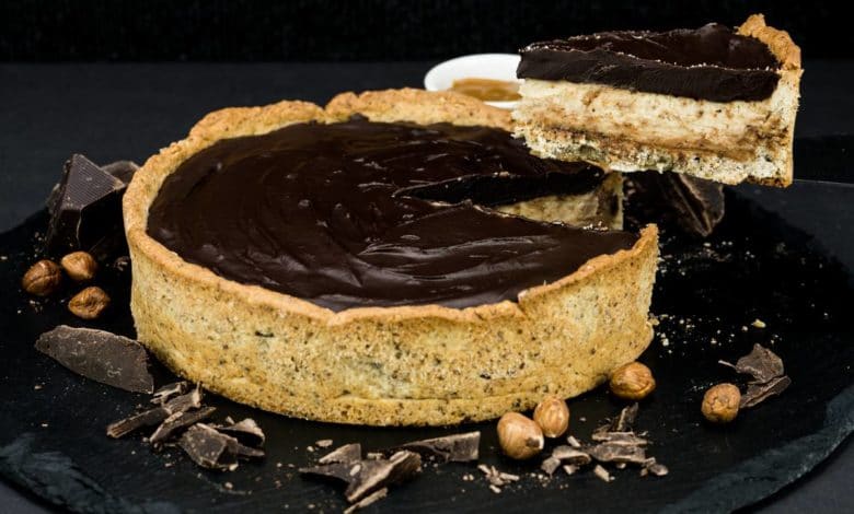 Crostata al cioccolato senza latte e uova