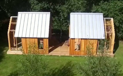 La casa scorrevole che cambia uso a seconda del tempo