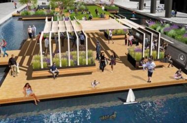 Un parco galleggiante a Londra tra le iniziative green dell’anno