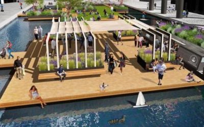 Un parco galleggiante a Londra tra le iniziative green dell’anno