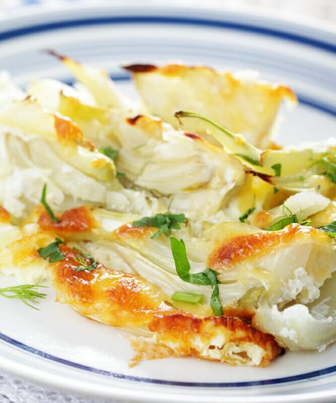 Finocchi gratinati al forno
