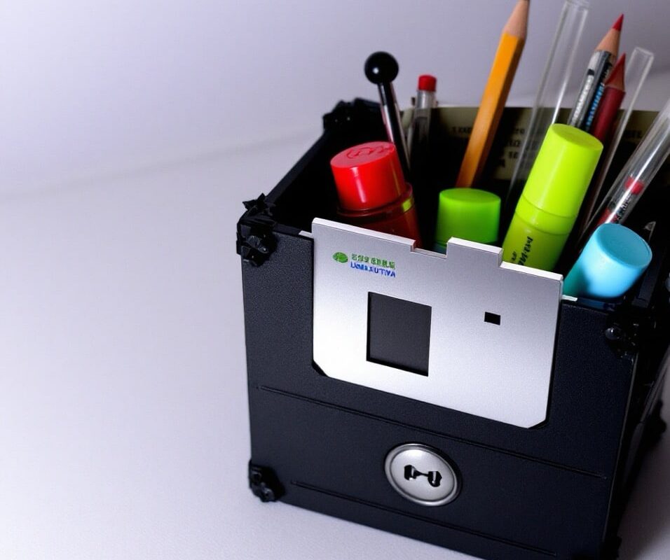 Come riciclare vecchi floppy disk