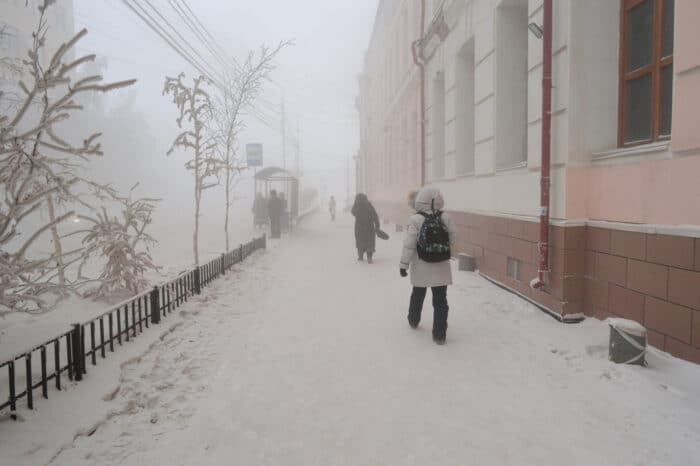yakutsk la città più fredda della terra