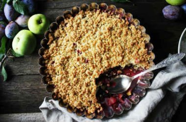 Crumble di mele: la versione classica e quella vegana