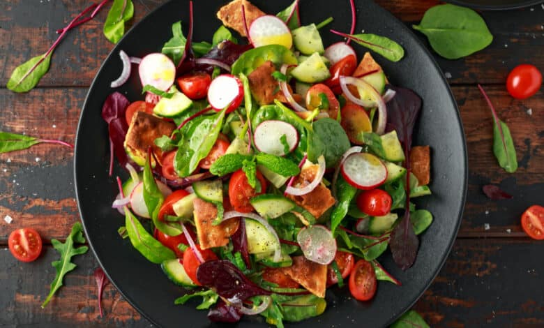 fattoush libanese