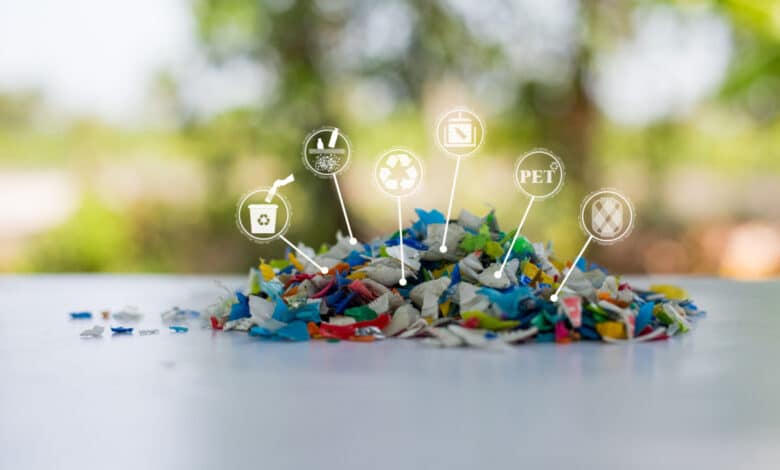 riciclo della plastica