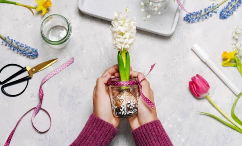 come riciclare barattoli di vetro in modo creativo