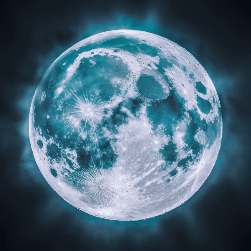 Che forma ha la luna