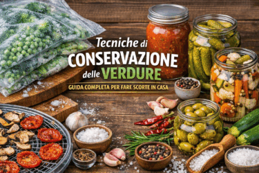 Tecniche di conservazione delle verdure: metodi sicuri, durata e consigli pratici