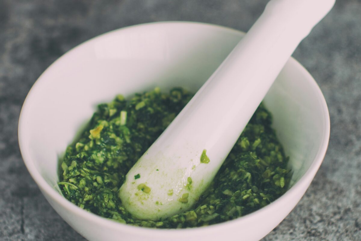 ricetta del pesto alla genovese