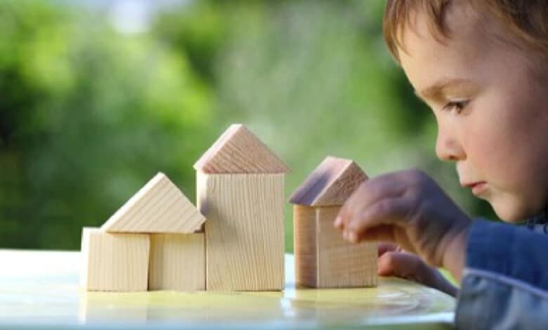 Giocattoli ecologici per bambini