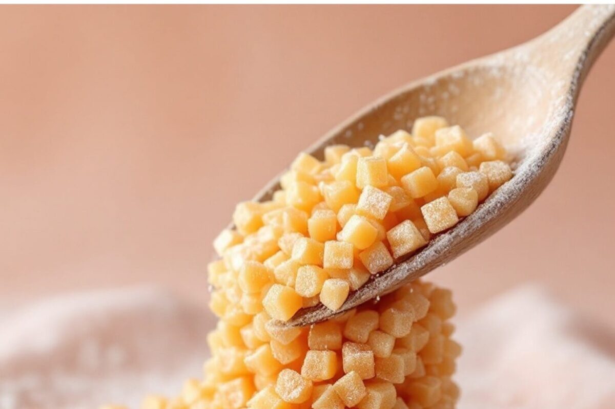 Ricetta delle caramelle alla arancia con la scorza