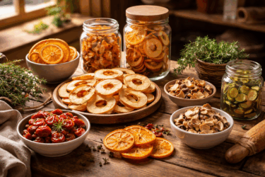 Come essiccare frutta e verdura in casa: 6 metodi semplici per conservarle tutto l’anno