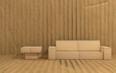 Scopriamo i mobili in cartone, eco-sostenibili ma anche belli e resistenti