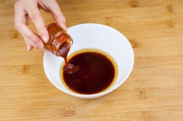 Ricetta del risotto con verdure e salsa tamari