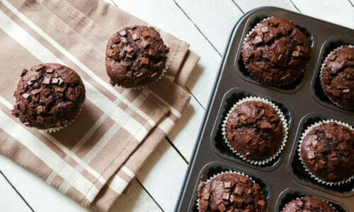 Muffin al cioccolato: ricette senza burro né uova