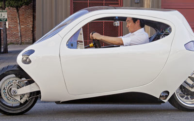 Lit Motors C-1, lo scooter elettrico che non cade mai!