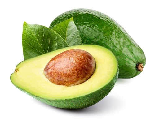 frutto di avocado con seme