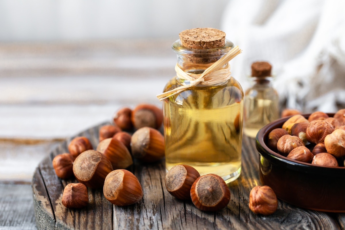 olio di nocciola uso alimentare