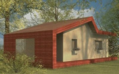 Strawbale House, la casa di paglia prefabbricata