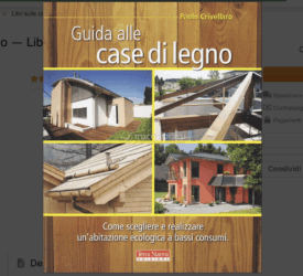 Guida alle case di legno, libro di Paolo Crivellaro