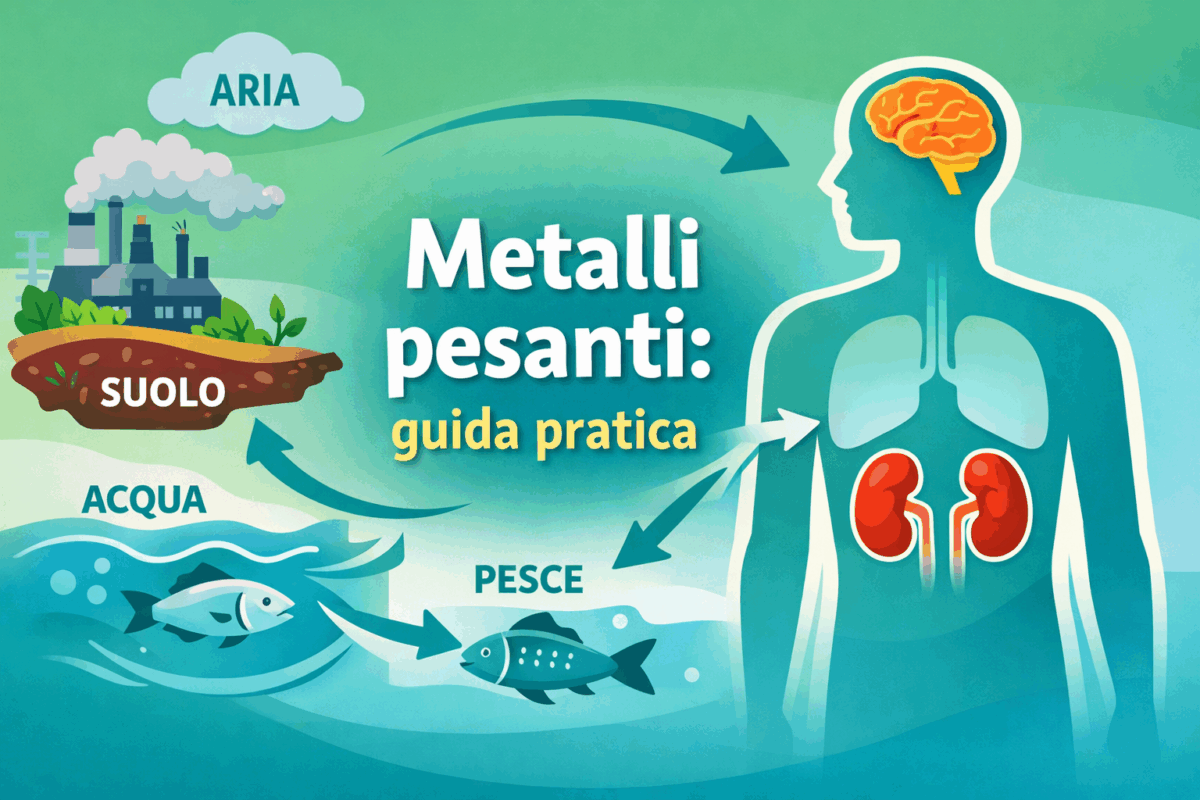 Metalli pesanti: cause, rischi, test, leggi e prevenzione