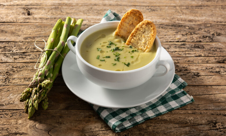 Ricetta della crema di asparagi