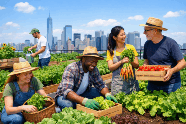 Fattorie urbane nel mondo: come le città stanno tornando a coltivare
