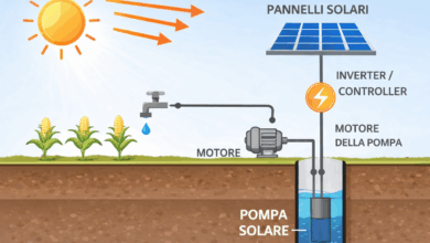 come funziona la pompa solare